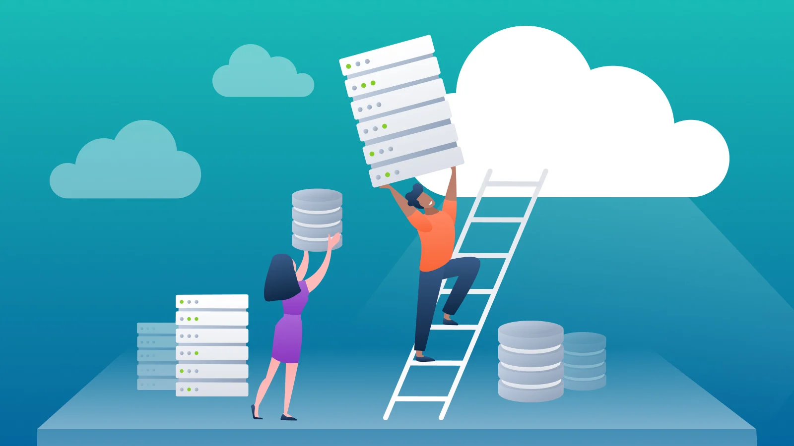 Multi-Cloud Database Hosting for SAAS Startup